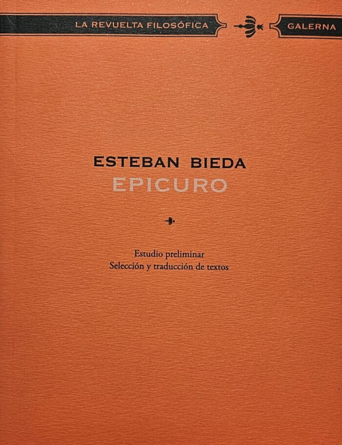 Tapa libro (4) Epicuro - Imagen 1