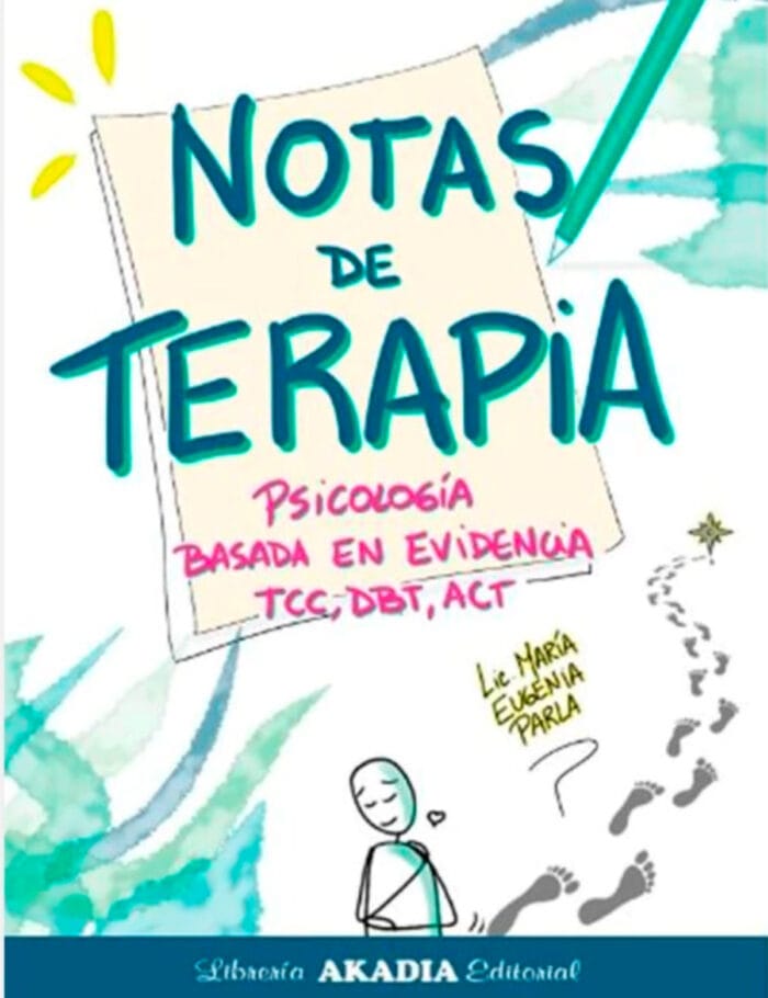 Tapa - Libro físico_300x390px Notas de Terapia. Psicología basada en Evidencia TCC, DBT, ACT - Imagen 1
