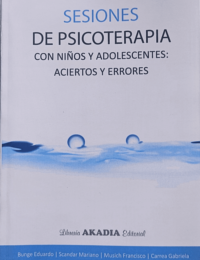 Tapa libro (3) Sesiones de psicoterapia con niños y adolescentes: Aciertos y errores - Imagen 1